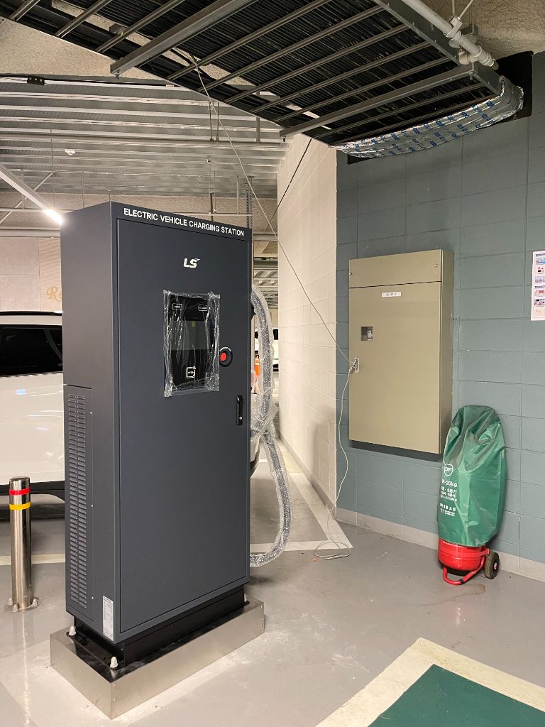 아파트 50kw 급속충전기