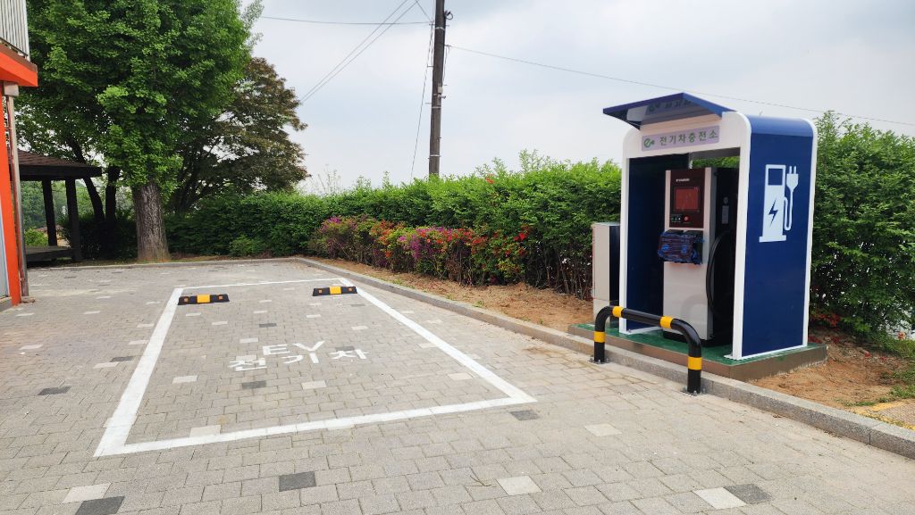 초등학교 50kw 급속충전기